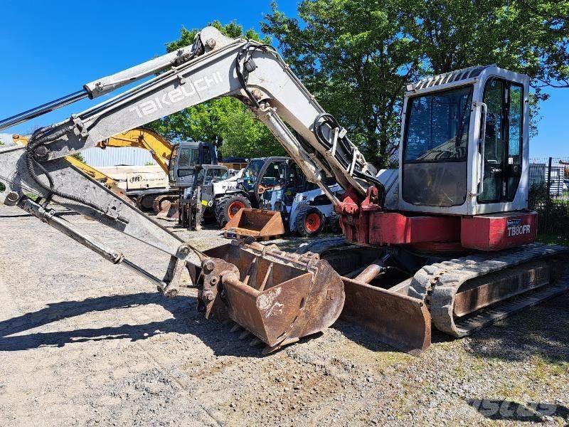 Takeuchi TB80FR Мини-экскаваторы