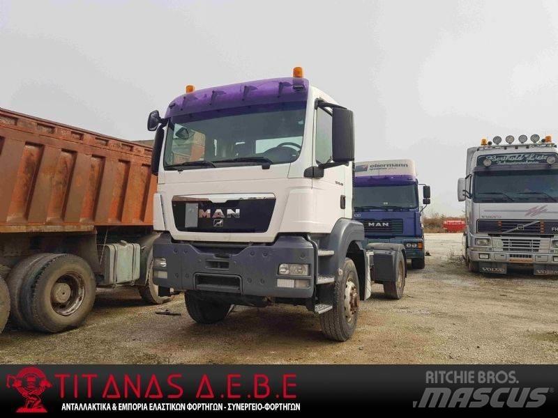 MAN 09 TGS 18.400 4X4 Седельные тягачи