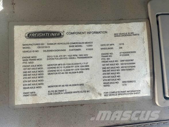 Freightliner 122SD Грузовики-Самосвалы