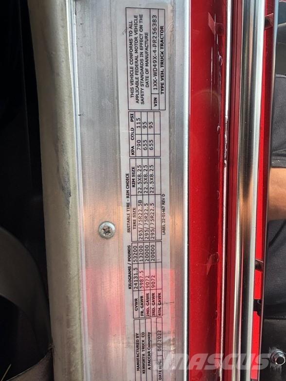 Kenworth W900 Седельные тягачи