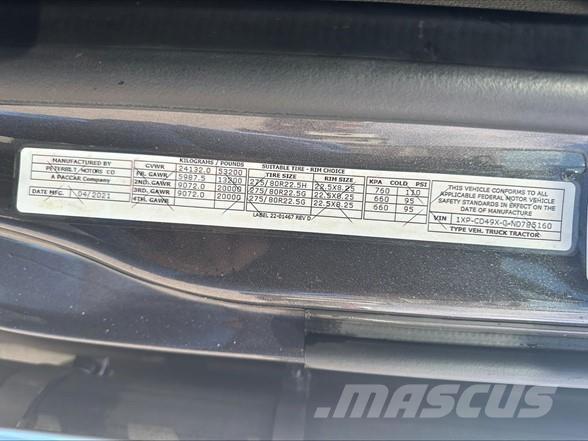 Peterbilt 567 Седельные тягачи