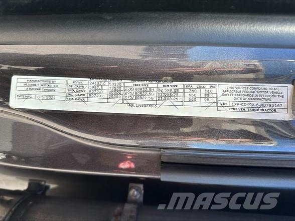 Peterbilt 567 Седельные тягачи