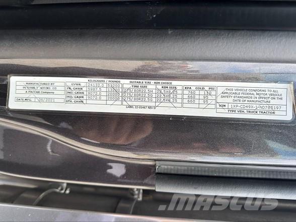 Peterbilt 567 Седельные тягачи