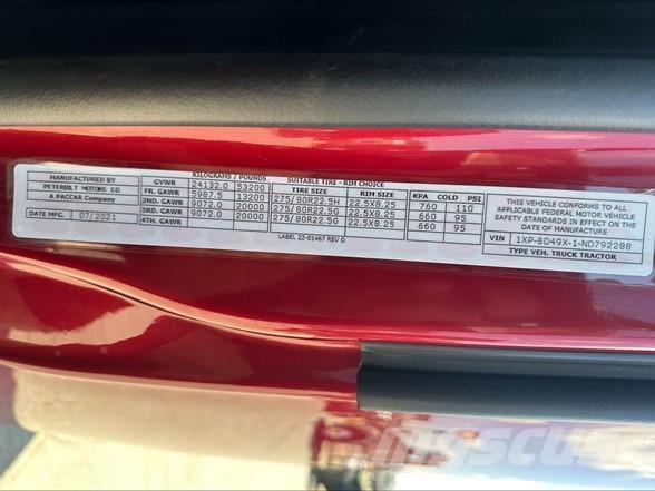 Peterbilt 579 Седельные тягачи