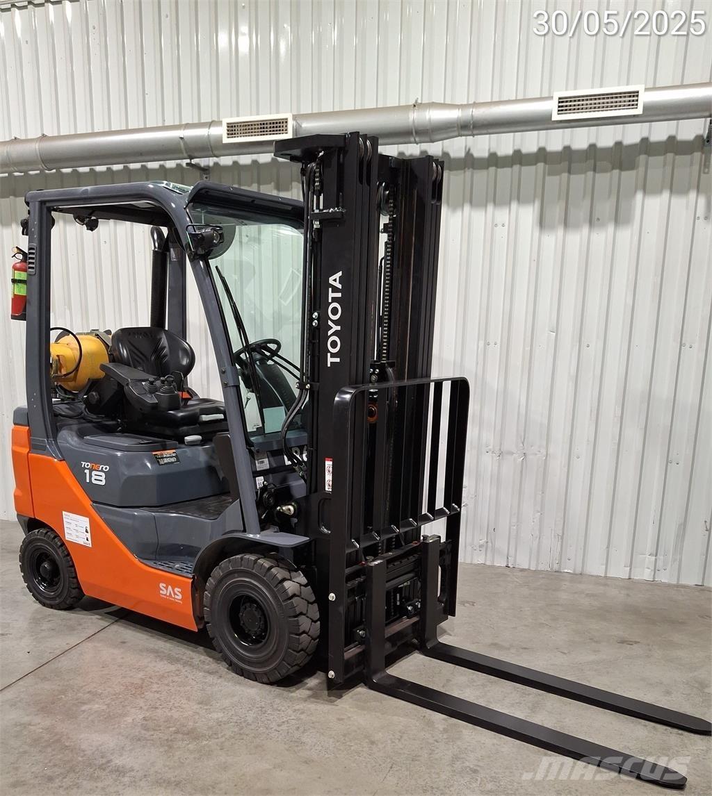 Toyota 02-8FGF18 Газовые погрузчики
