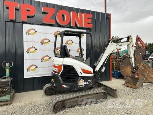 Bobcat E27Z Canopy Мини-экскаваторы