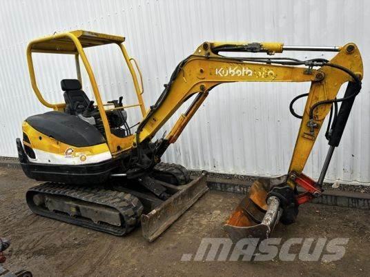 Kubota KX61-3 Canopy Мини-экскаваторы