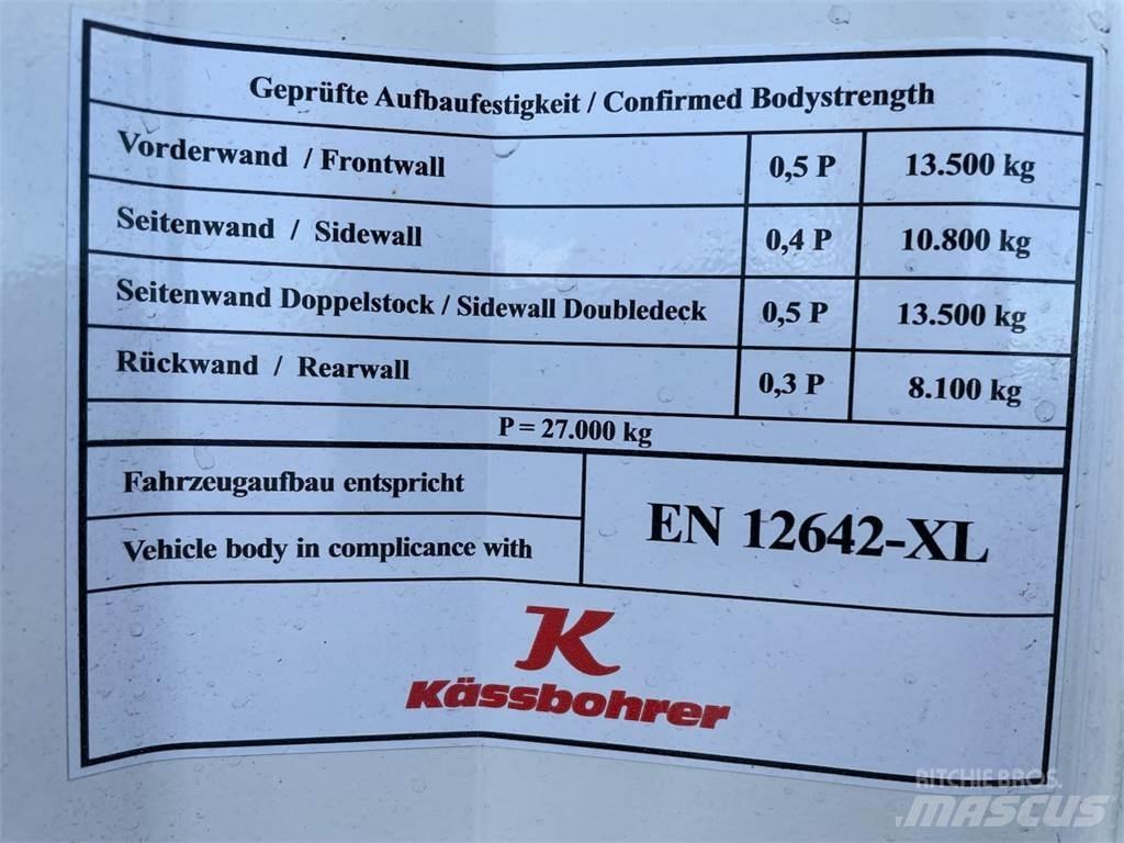 Kässbohrer SBT Полуприцепы-Фургоны