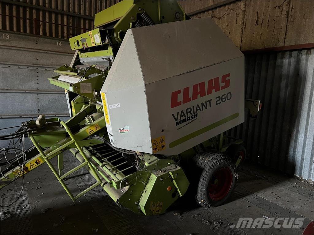 CLAAS VARIANT 260 Тюковые пресс-подборщики