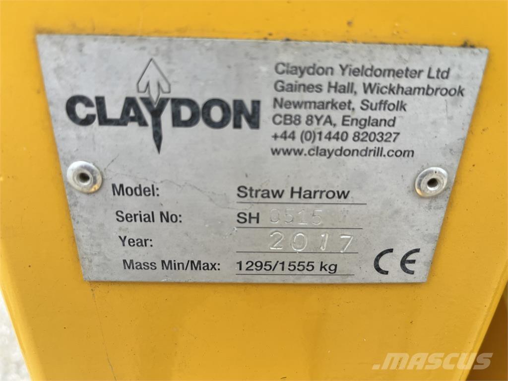 Claydon HARROW Культиваторы сплошные