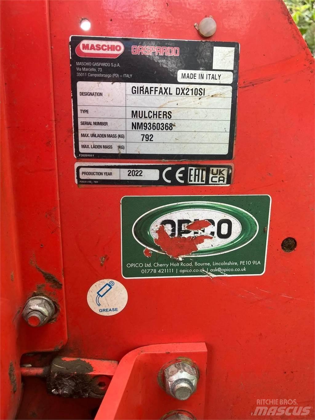 Maschio GIRAFFA XL Роторные косилки