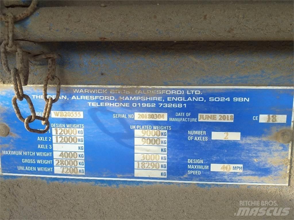  WARWICK 20 TONNE Прочие сельхоз-прицепы