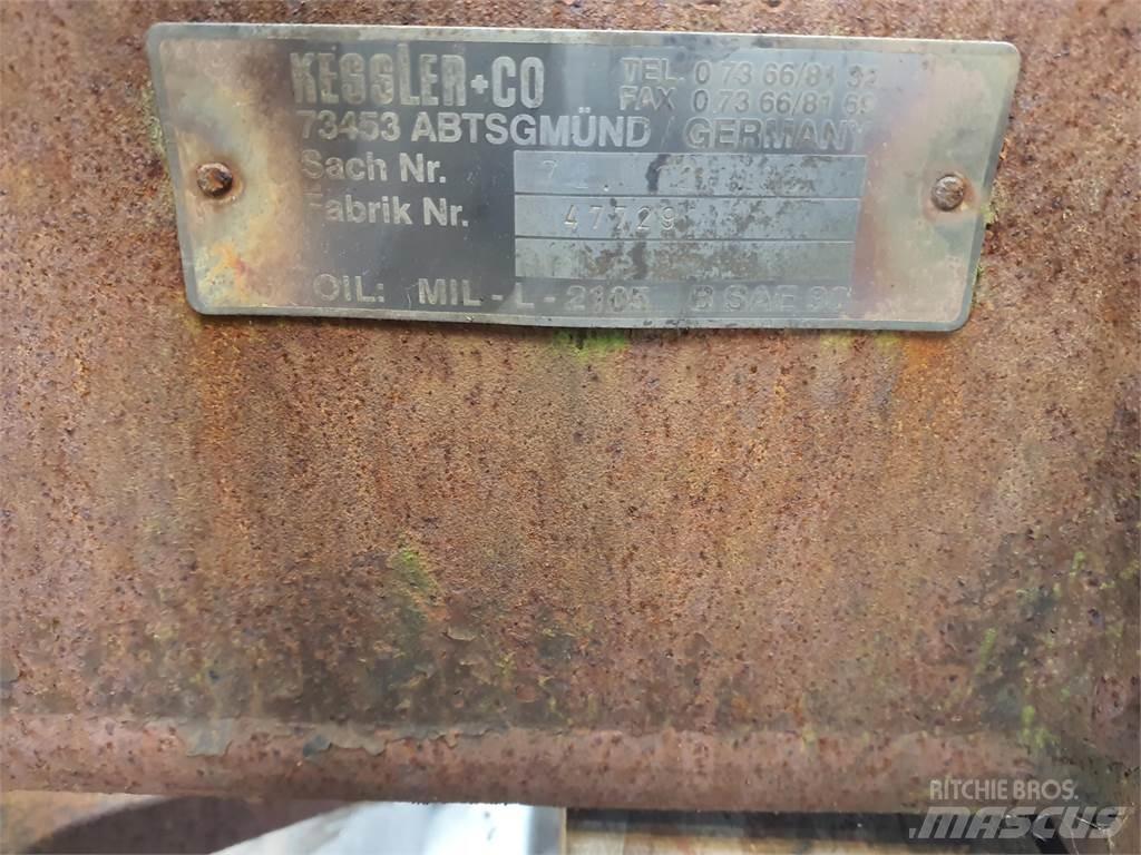 Faun ATF 60-4 axle 2 Оси