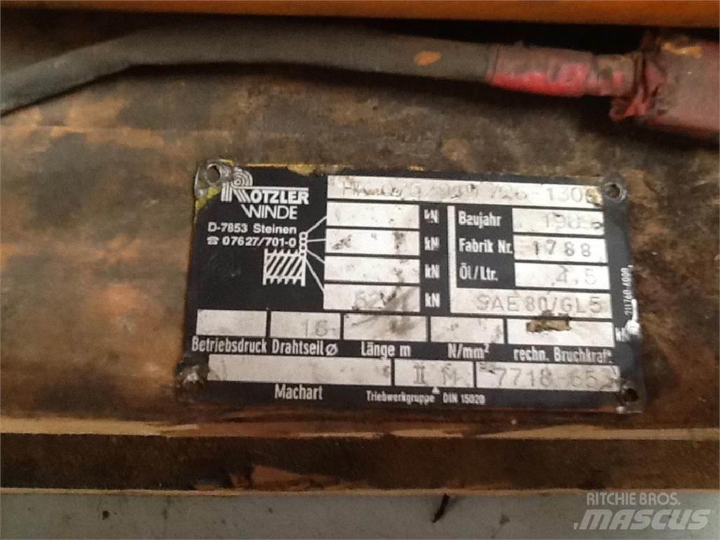 Faun RTF 30 winch Запчасти для кранов