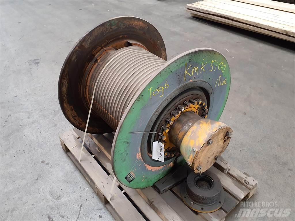 Krupp KMK 5100 winch Запчасти для кранов
