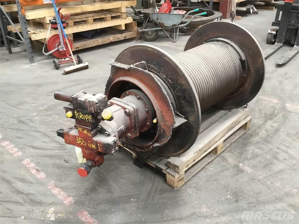 Krupp KMK 8350 winch Запчасти для кранов