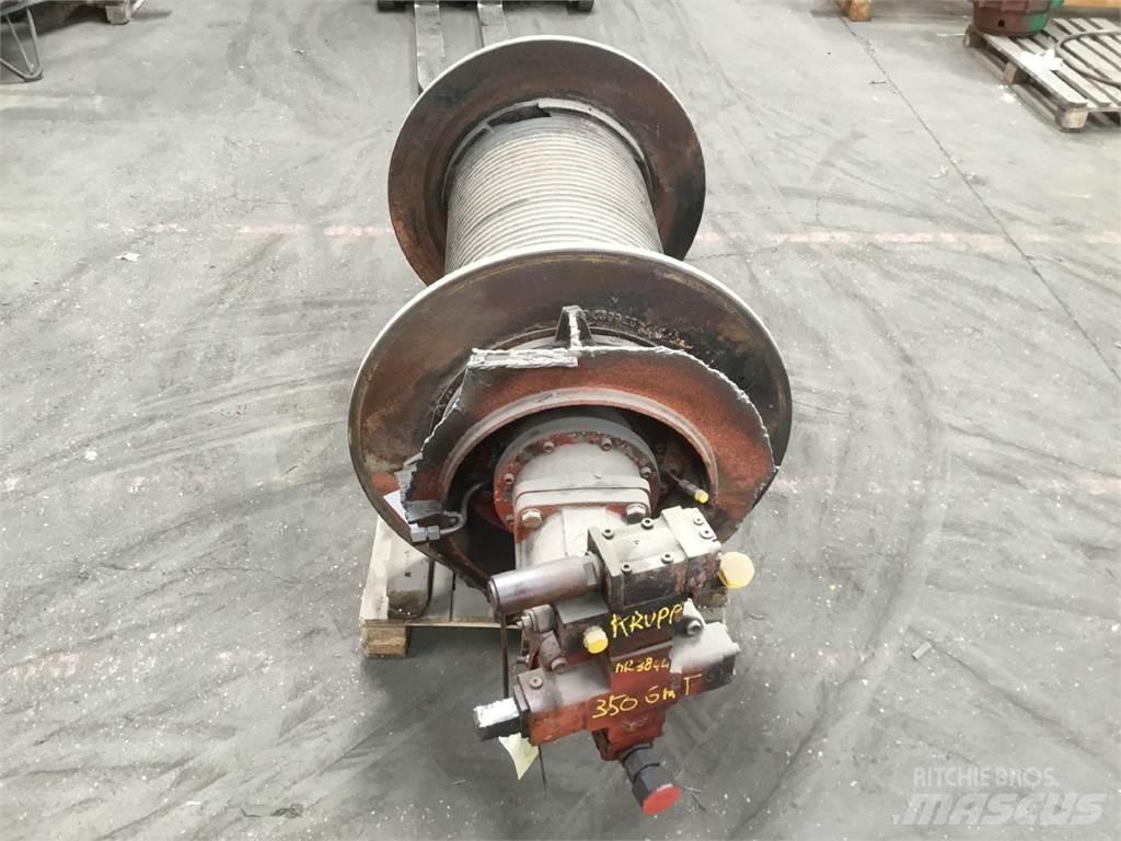 Krupp KMK 8350 winch Запчасти для кранов