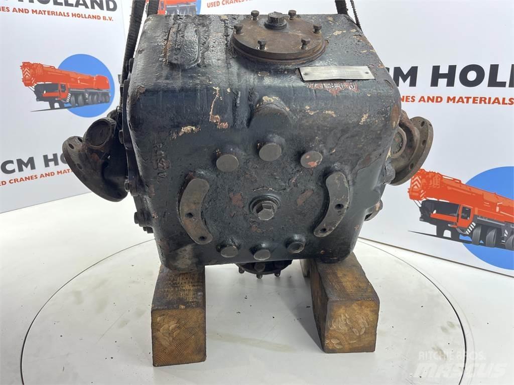 Krupp KMK diff box Запчасти для кранов
