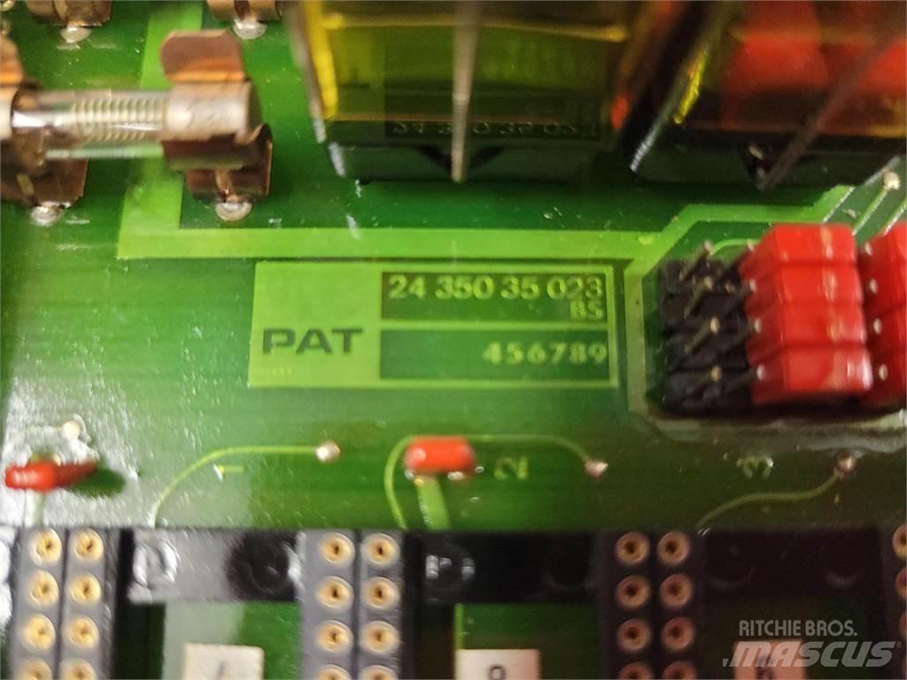  PAT motherboard 018 Запчасти для кранов