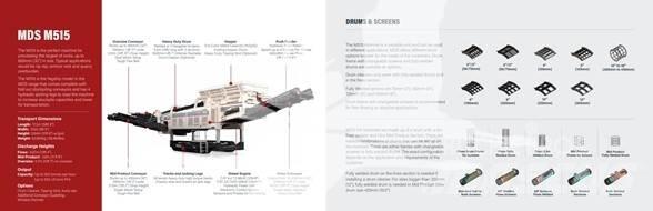 MDS M515 Сортировочные установки
