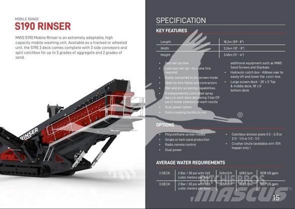 MWS S190 Строительная техника - Другие