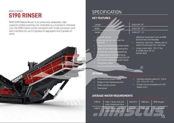 MWS S190 Строительная техника - Другие