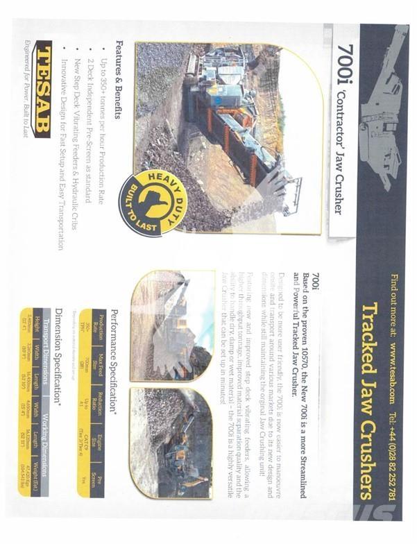 Tesab 700i Дробилки