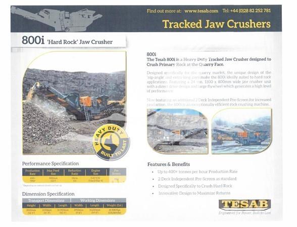 Tesab 800i Дробилки