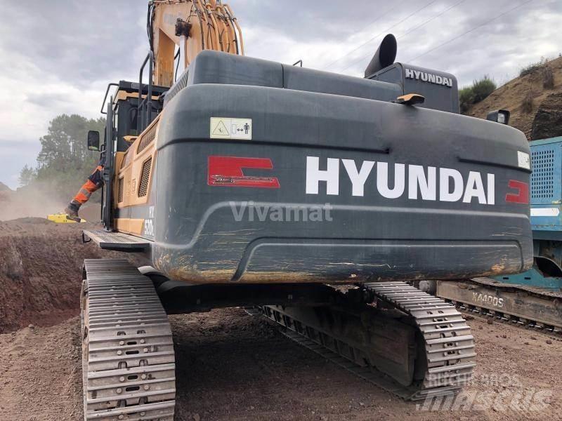 Hyundai HX520L Гусеничные экскаваторы