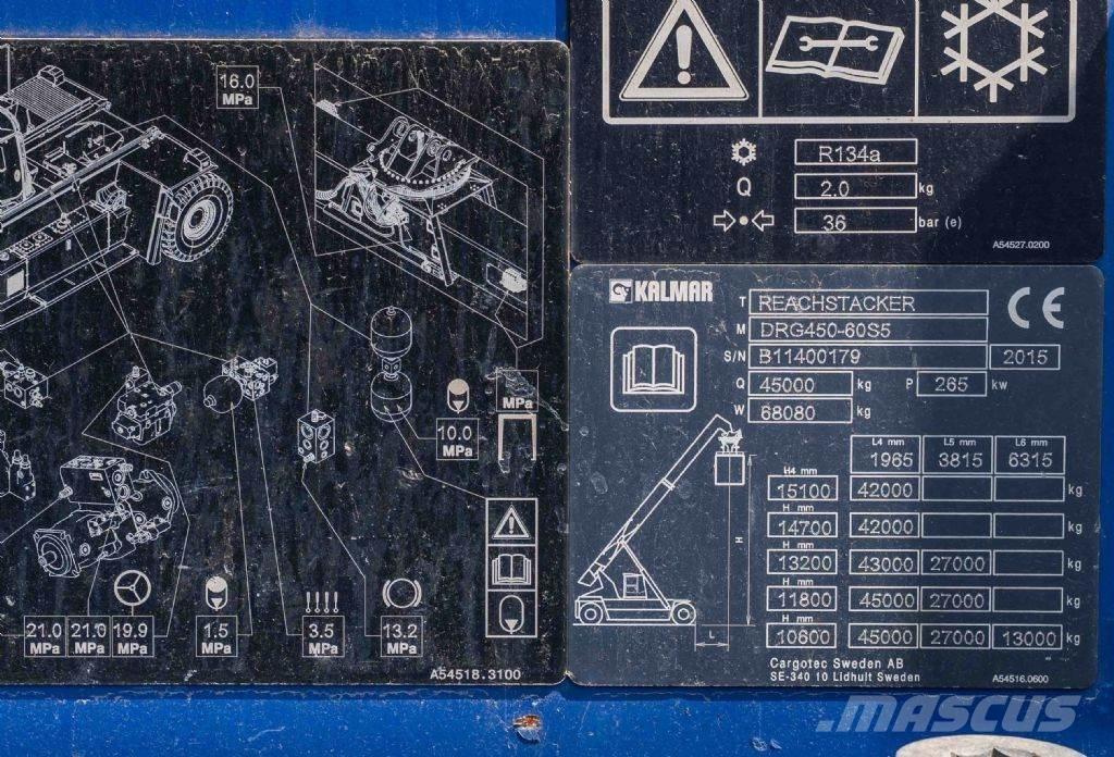 Kalmar DRG450-60S5 Ричстакеры