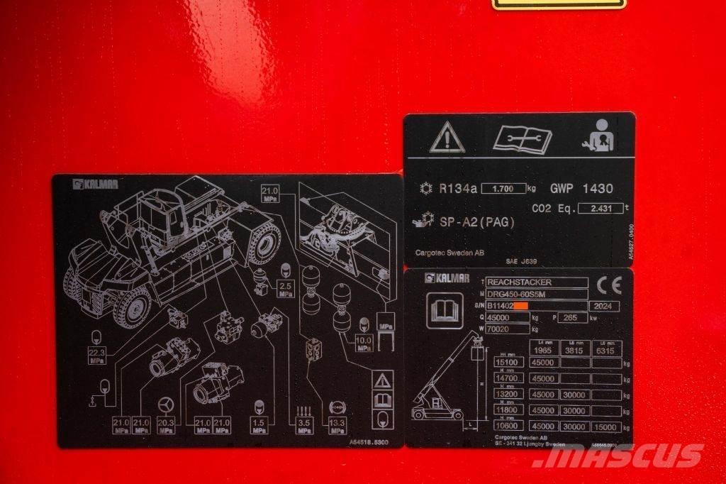 Kalmar DRG450-60S5M Ричстакеры