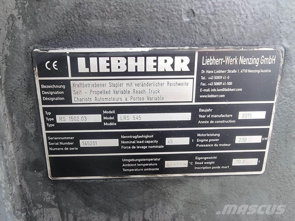 Liebherr LRS 545 Ричстакеры