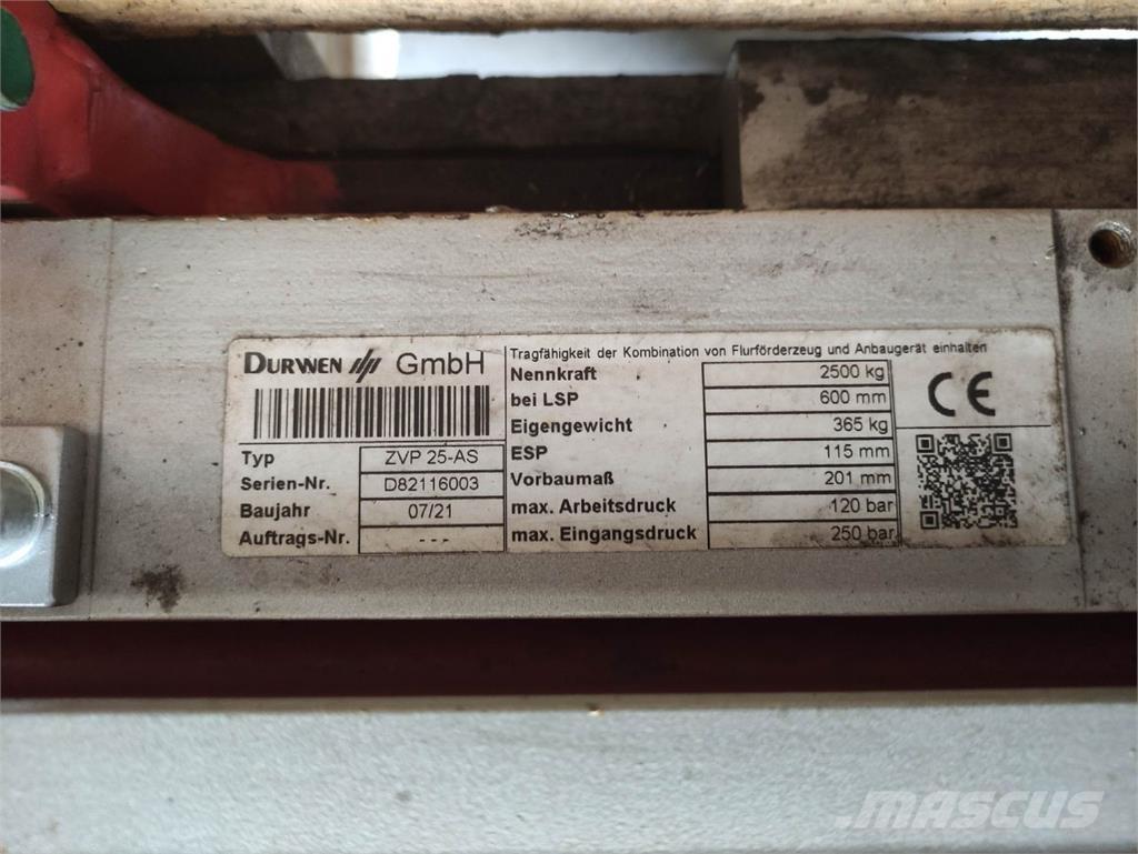 Durwen ZVP25-AS Киповые захваты