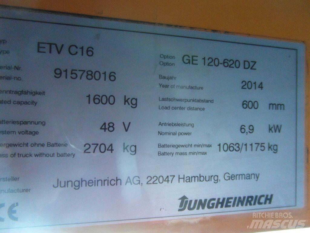 Jungheinrich ETVC16 Ричтраки
