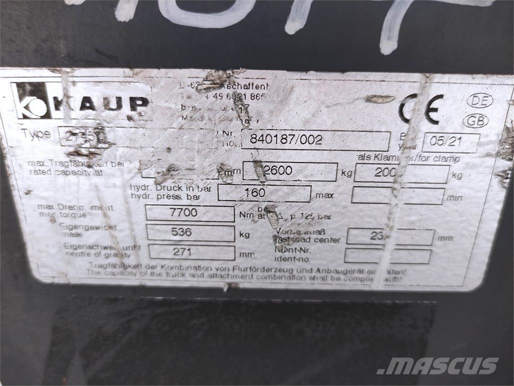 Kaup 2T451 Паллетные вилы