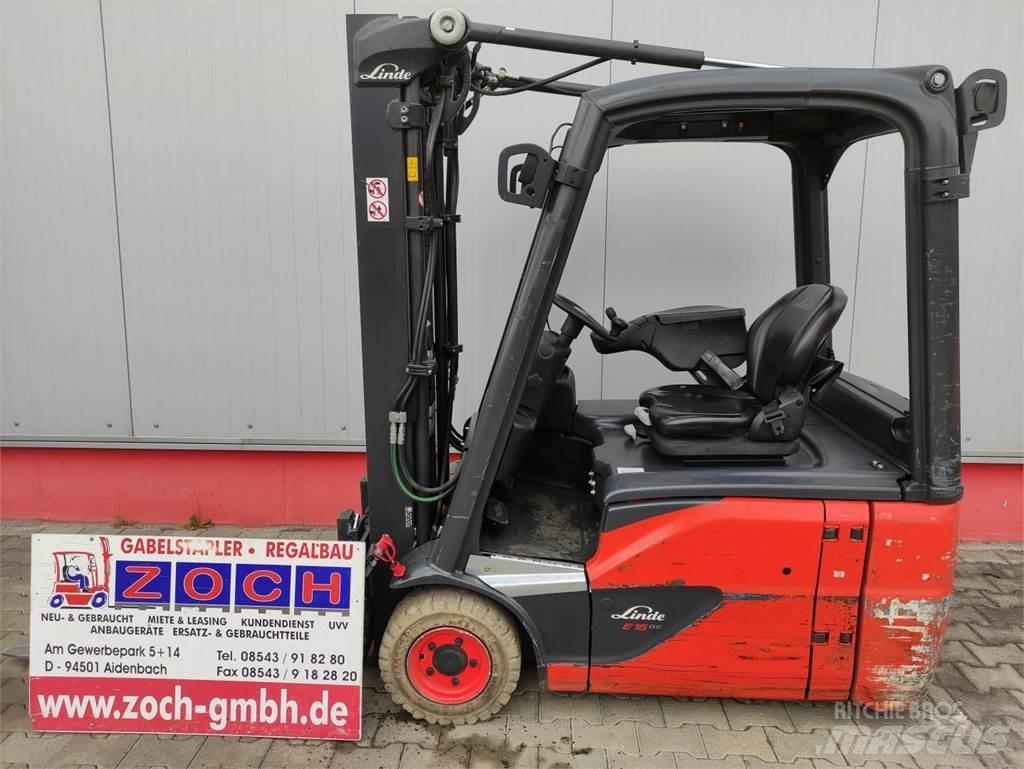 Linde E16-02-386-EVO Электропогрузчики