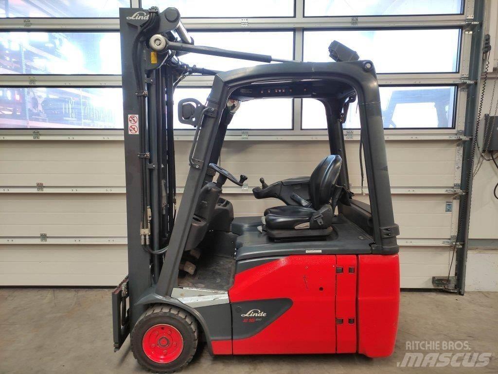 Linde E16-02-386-EVO Электропогрузчики