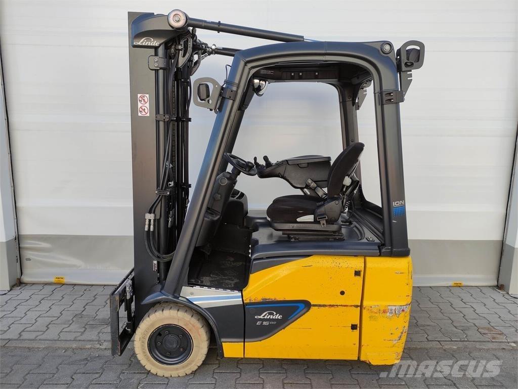 Linde E16C-02-386 EVO Электропогрузчики