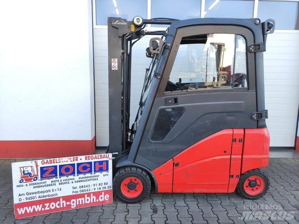 Linde E16PH-01-386 Электропогрузчики