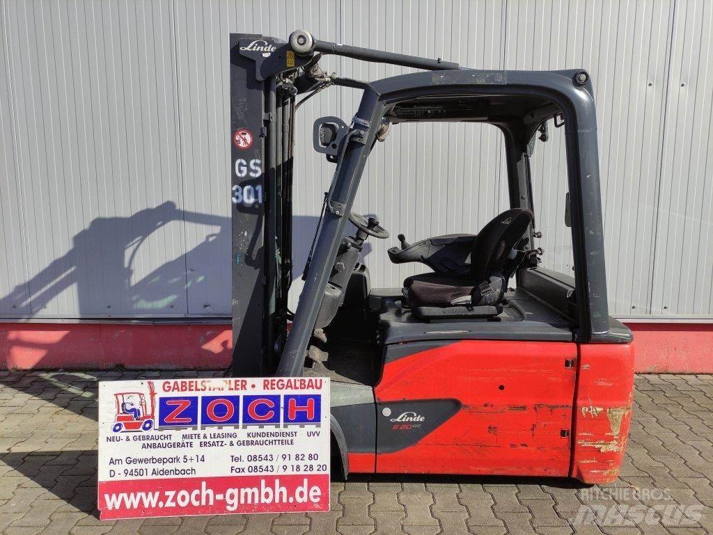 Linde E20L-02-386 Электропогрузчики