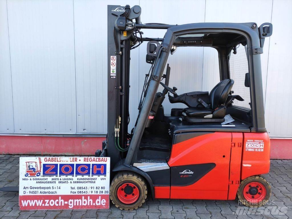 Linde E20P-02-386 EVO Электропогрузчики