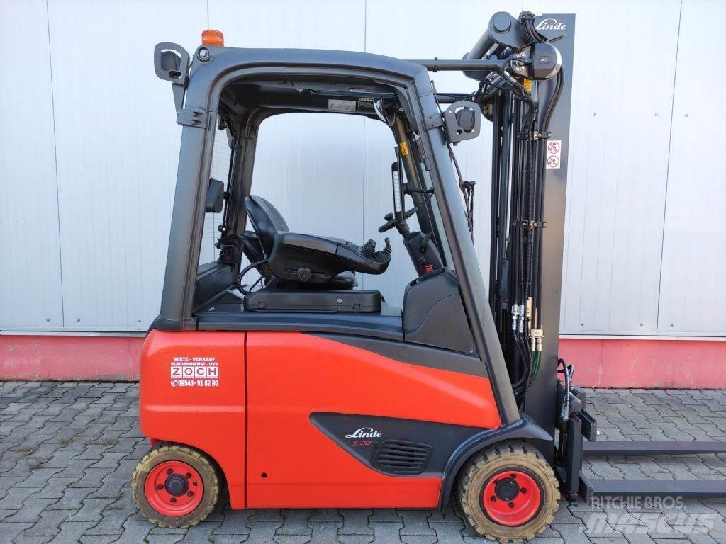 Linde E20P-02-386 EVO Электропогрузчики