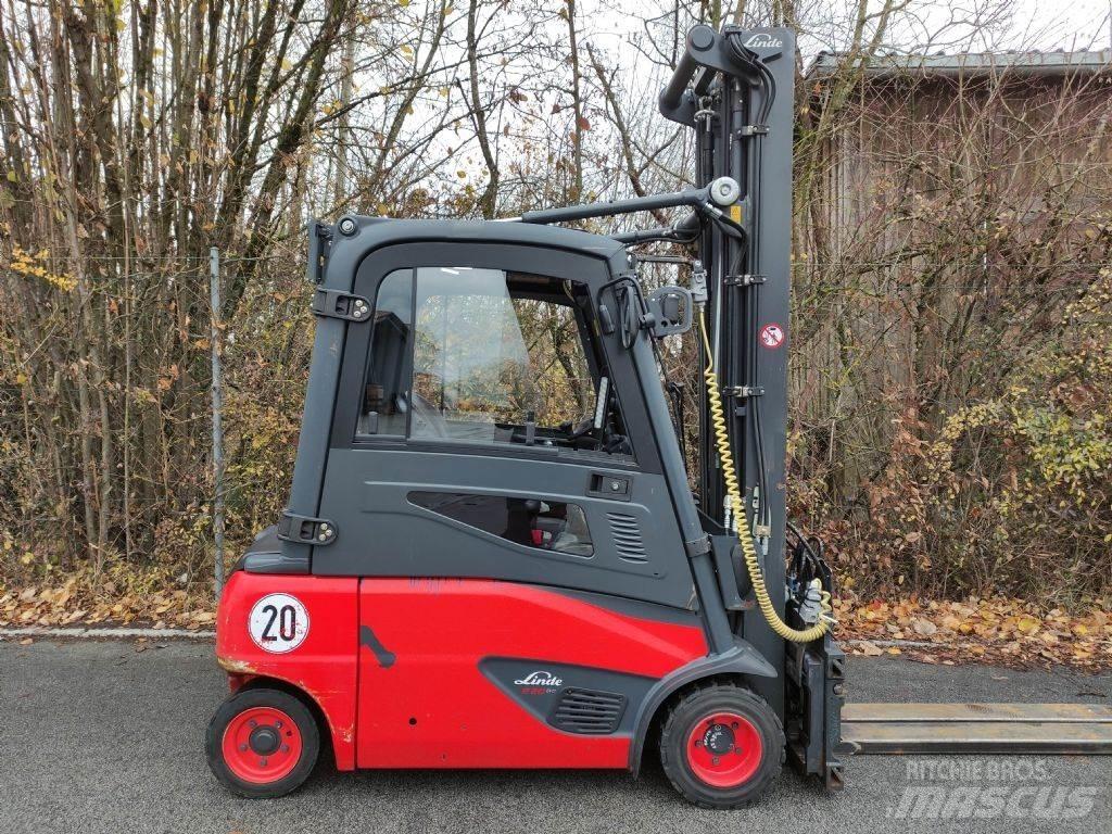 Linde E20PL-02-386 EVO Электропогрузчики
