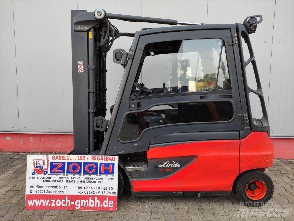 Linde E30L-01-387 Электропогрузчики