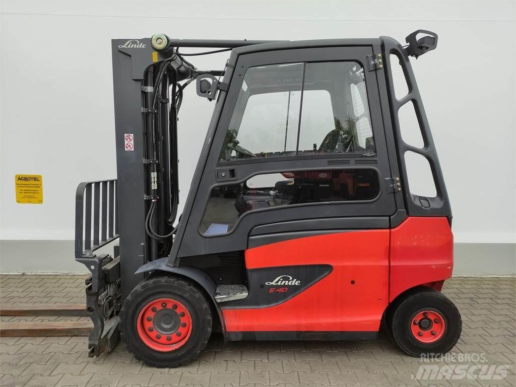 Linde E40H-01/600-388 Электропогрузчики