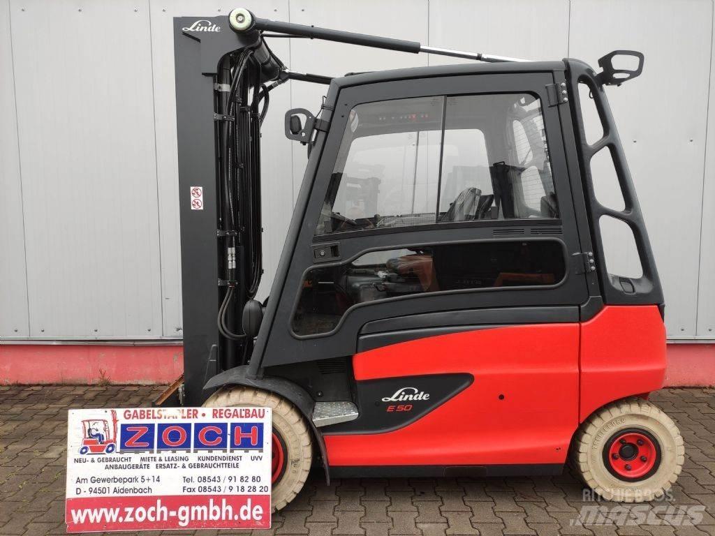 Linde E50HL-01-388 Электропогрузчики