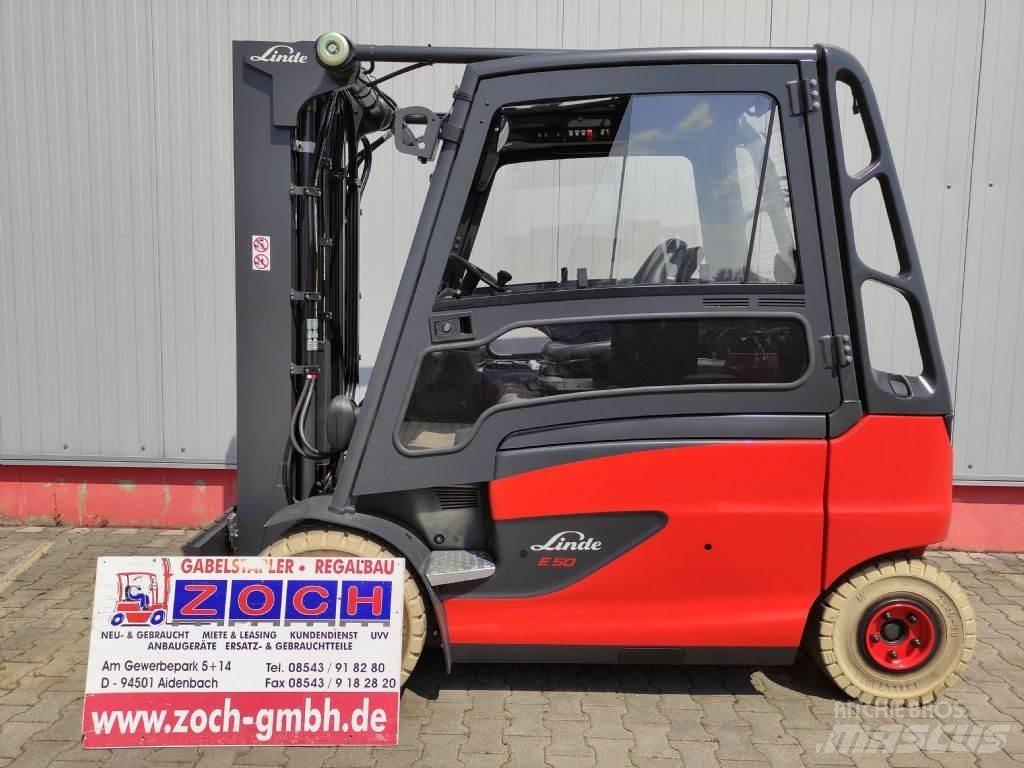 Linde E50HL-01-388 Электропогрузчики