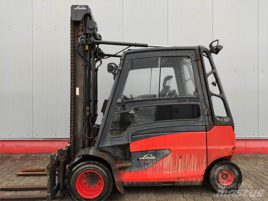 Linde E50HL-01-388 Электропогрузчики