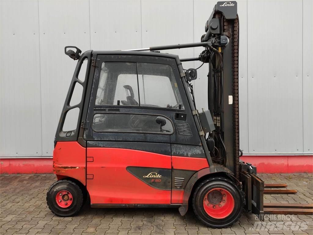 Linde E50HL-01-388 Электропогрузчики