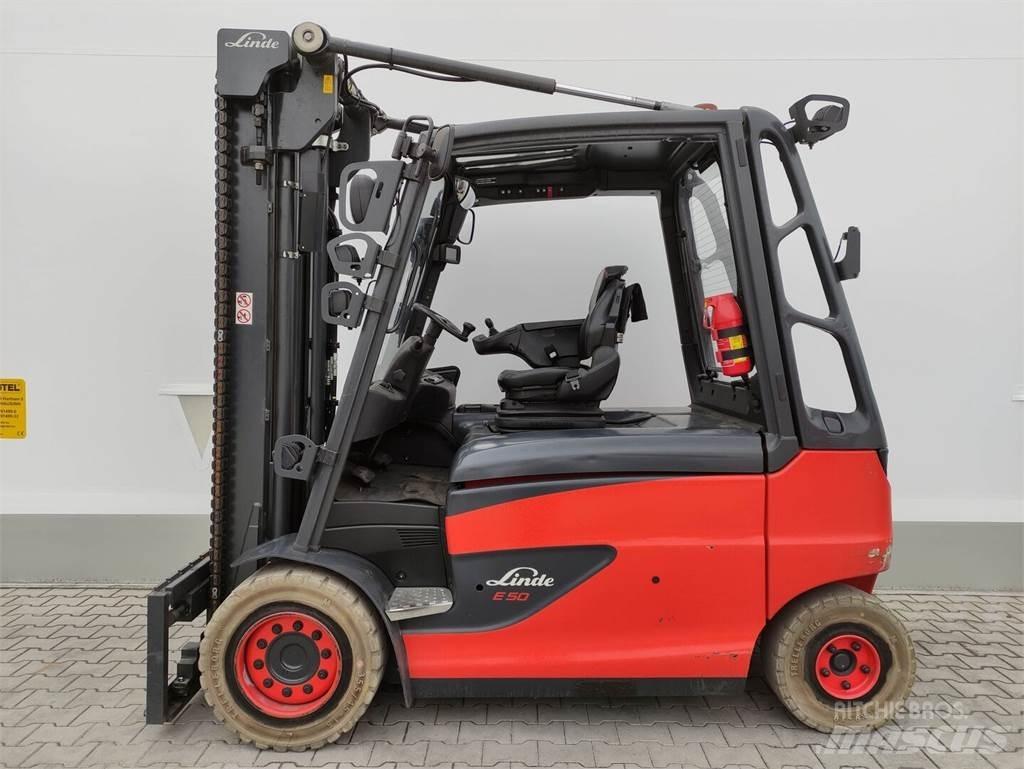 Linde E50HL-01-388 Электропогрузчики